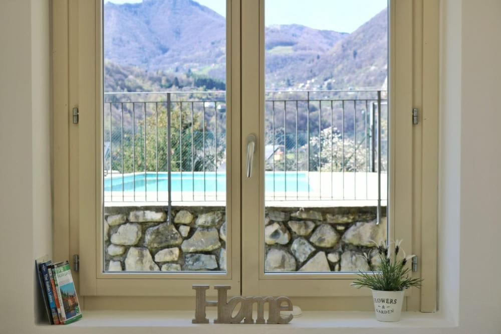 Montagna Del Sole W/ Pool Apartman Muronico Kültér fotó