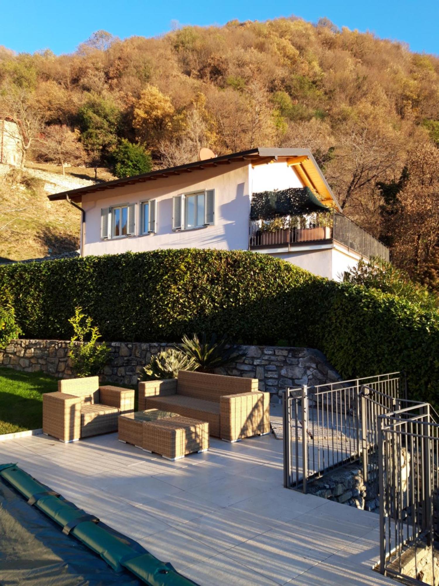 Montagna Del Sole W/ Pool Apartman Muronico Kültér fotó